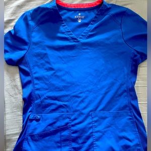 Royal Blue Scrub Top - Med Couture